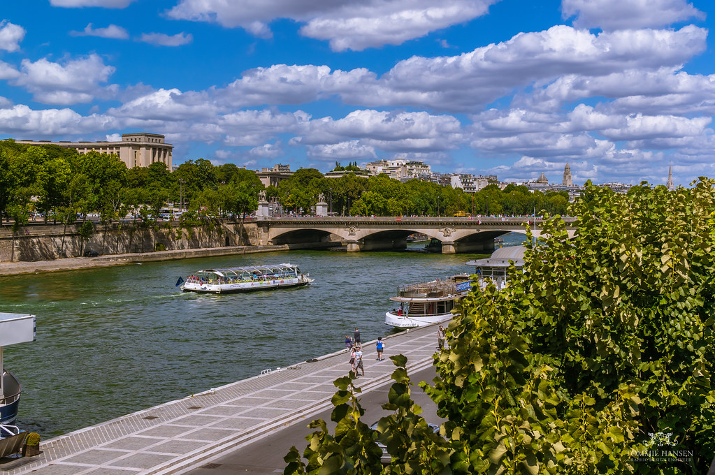 Pariz u proljece - Seine river Paris